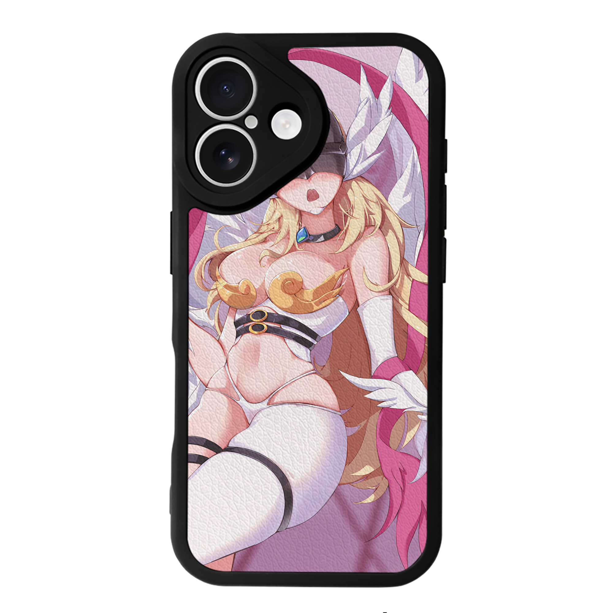 （画像用） Digimon デジタルモンスター/デジモン 【iPhone 16シリーズ対応】シリコンスマホケース（レザー調） 材質：シリコン